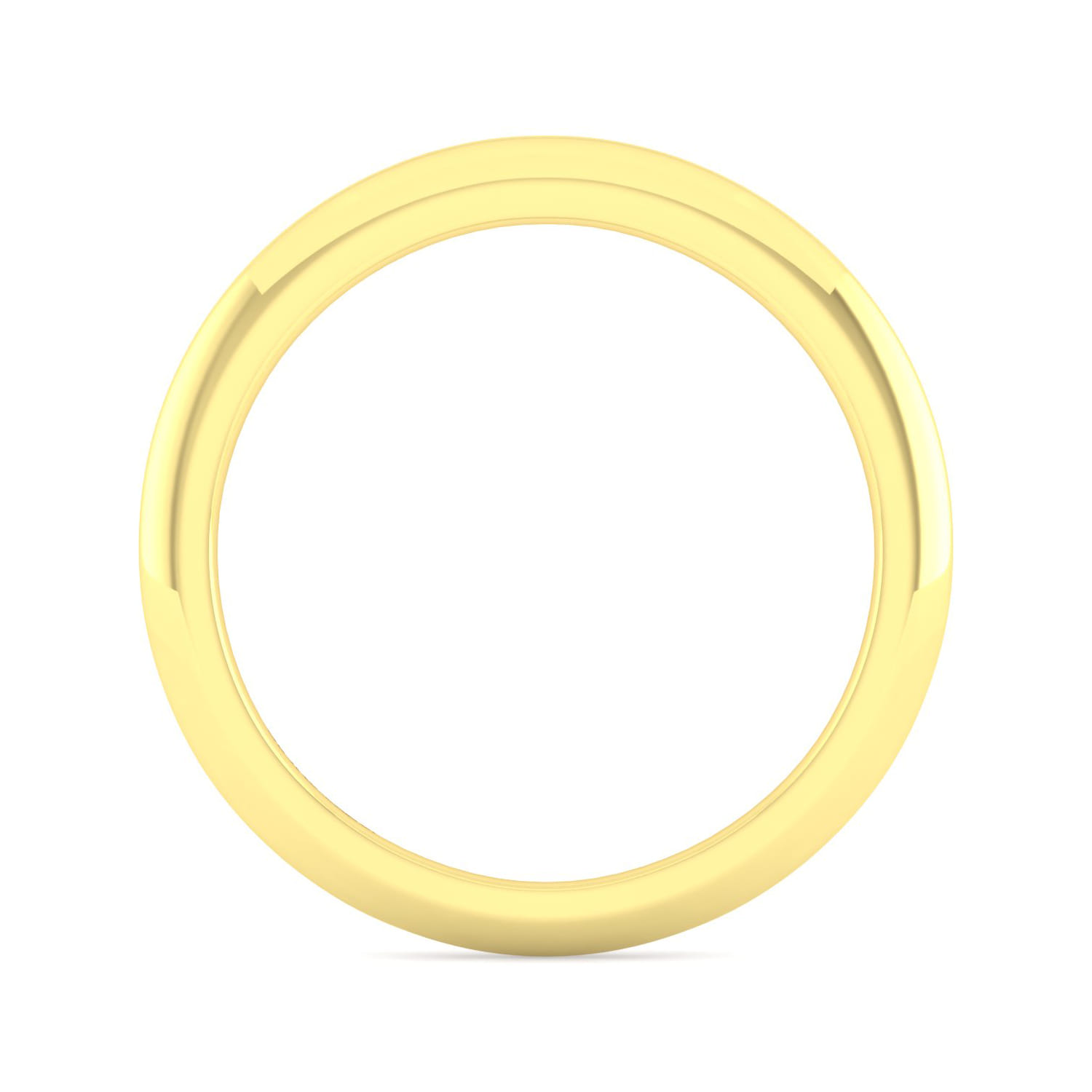 14K Yellow Gold Matching Wedding Band - Shot 2