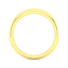 14K Yellow Gold Matching Wedding Band