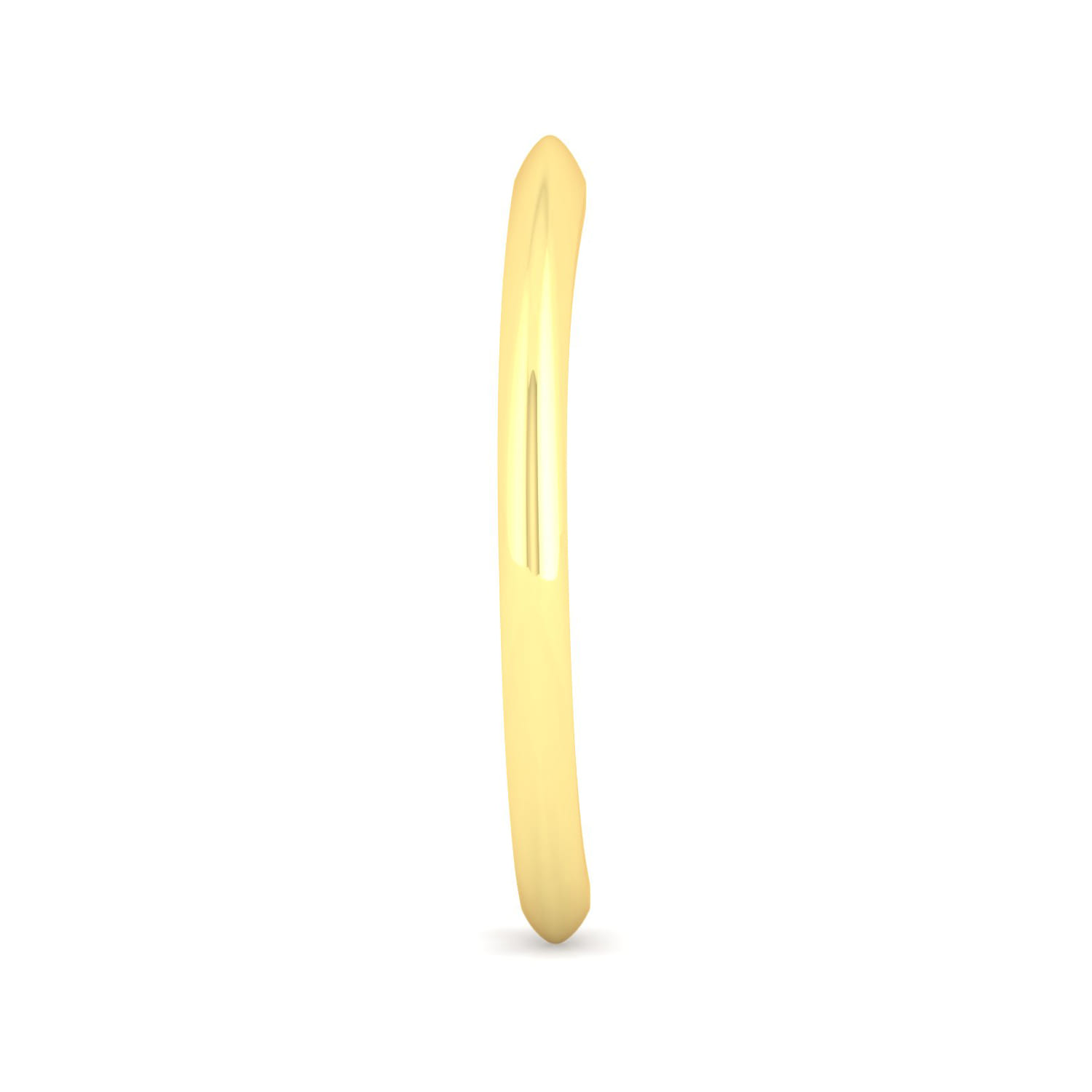 14K Yellow Gold Matching Wedding Band - Shot 5