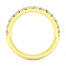 14K Yellow Gold Matching Wedding Band - 0.67 ct