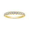 14K Yellow Gold  Matching Wedding Band - 0.43 ct