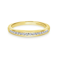 14K Yellow Gold  Matching Wedding Band