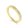 14K Yellow Gold  Matching Wedding Band - 0.16 ct