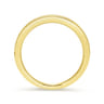 14K Yellow Gold  Matching Wedding Band - 0.25 ct