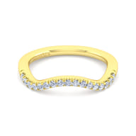 14K Yellow Gold Matching Wedding Band