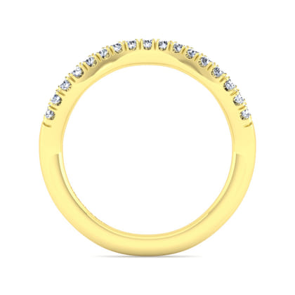 14K Yellow Gold Matching Wedding Band