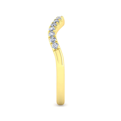 14K Yellow Gold Matching Wedding Band