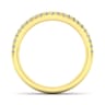 14K Yellow Gold Matching Wedding Band - 0.19 ct