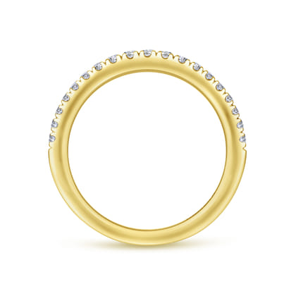 14K Yellow Gold Matching Wedding Band