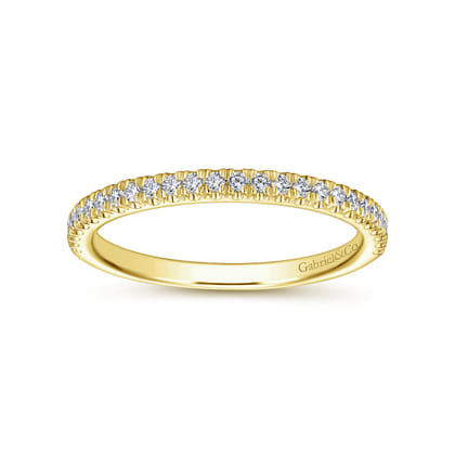14K Yellow Gold Matching Wedding Band