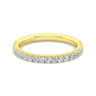 14K Yellow Gold Matching Wedding Band