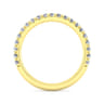 14K Yellow Gold Matching Wedding Band - 0.45 ct