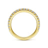 14K Yellow Gold Matching Wedding Band - 0.45 ct