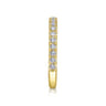 14K Yellow Gold Matching Wedding Band - 0.45 ct