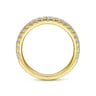 14K Yellow Gold Matching Wedding Band - 0.45 ct