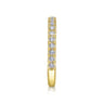 14K Yellow Gold Matching Wedding Band - 0.45 ct