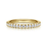 14K Yellow Gold Matching Wedding Band - 0.45 ct