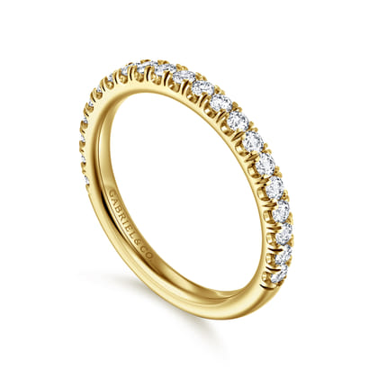 14K Yellow Gold Matching Wedding Band