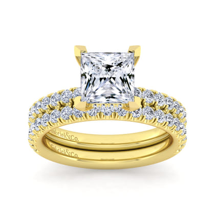 14K Yellow Gold Matching Wedding Band