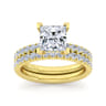 14K Yellow Gold Matching Wedding Band - 0.45 ct