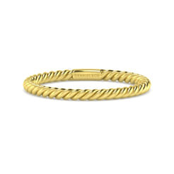 14K Yellow Gold Matching Wedding Band