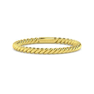 14K Yellow Gold Matching Wedding Band