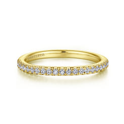 14K Yellow Gold Matching Wedding Band