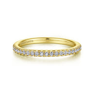 14K Yellow Gold Matching Wedding Band