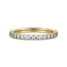 14K Yellow Gold Matching Wedding Band - 0.38 ct