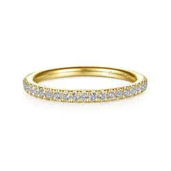 14K Yellow Gold Matching Wedding Band