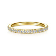 14K Yellow Gold Matching Wedding Band