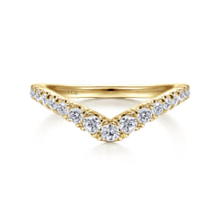 14K Yellow Gold Matching Wedding Band