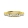 14K Yellow Gold Matching Wedding Band - 0.51 ct