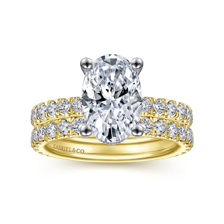 14K Yellow Gold Matching Wedding Band - 0.6 ct - Shot 4