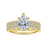 14K Yellow Gold Matching Wedding Band - 0.5 ct