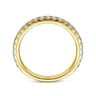 14K Yellow Gold Matching Wedding Band - 0.5 ct