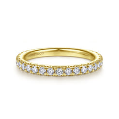 14K Yellow Gold Matching Wedding Band