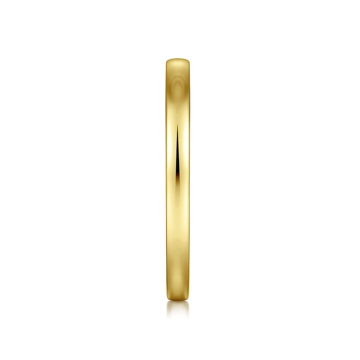 14K Yellow Gold Matching Wedding Band - Shot 4
