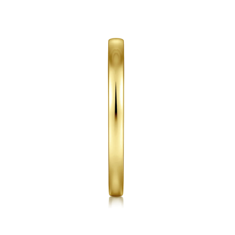 14K Yellow Gold Matching Wedding Band - Shot 4