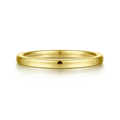 14K Yellow Gold Matching Wedding Band