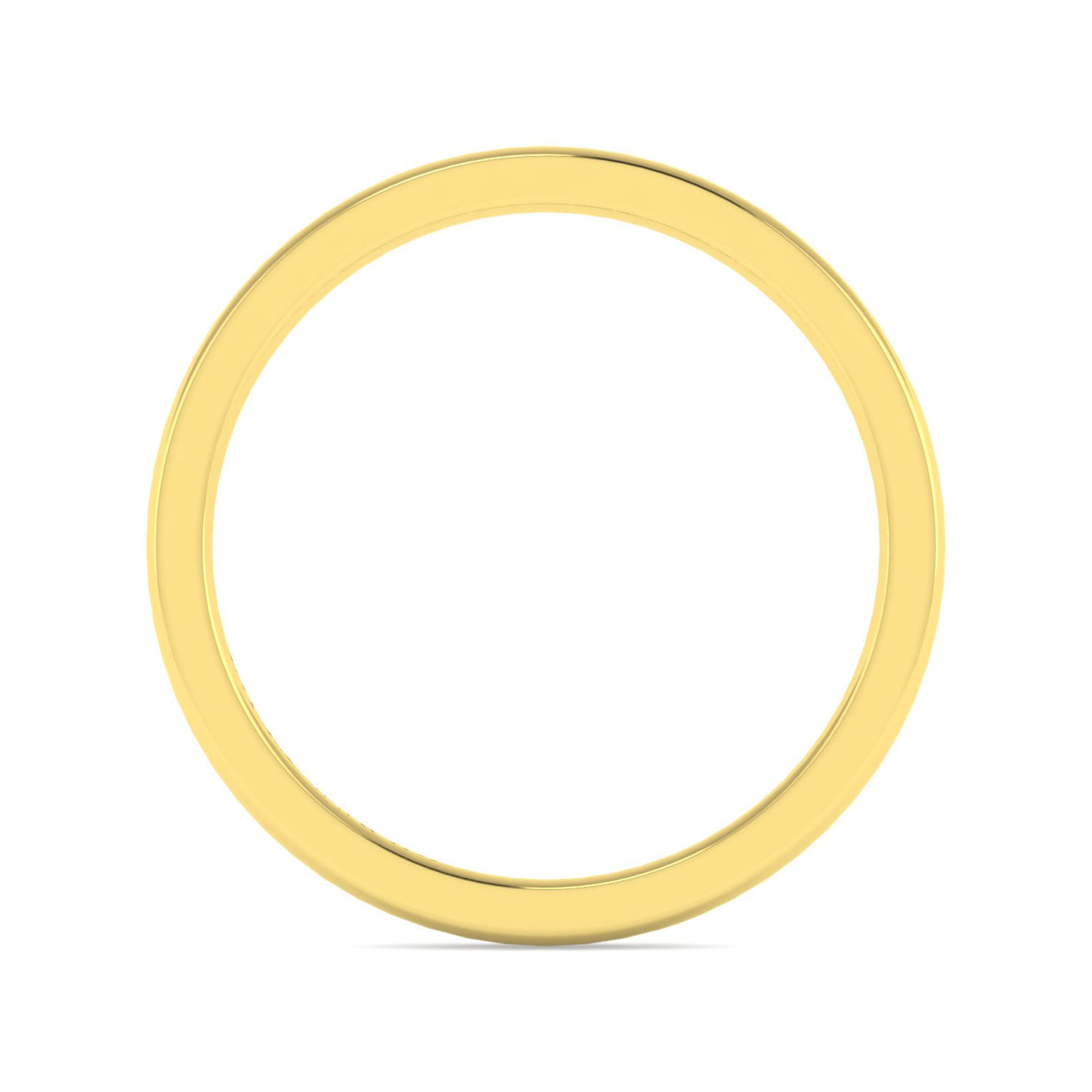 14K Yellow Gold Matching Wedding Band - Shot 2