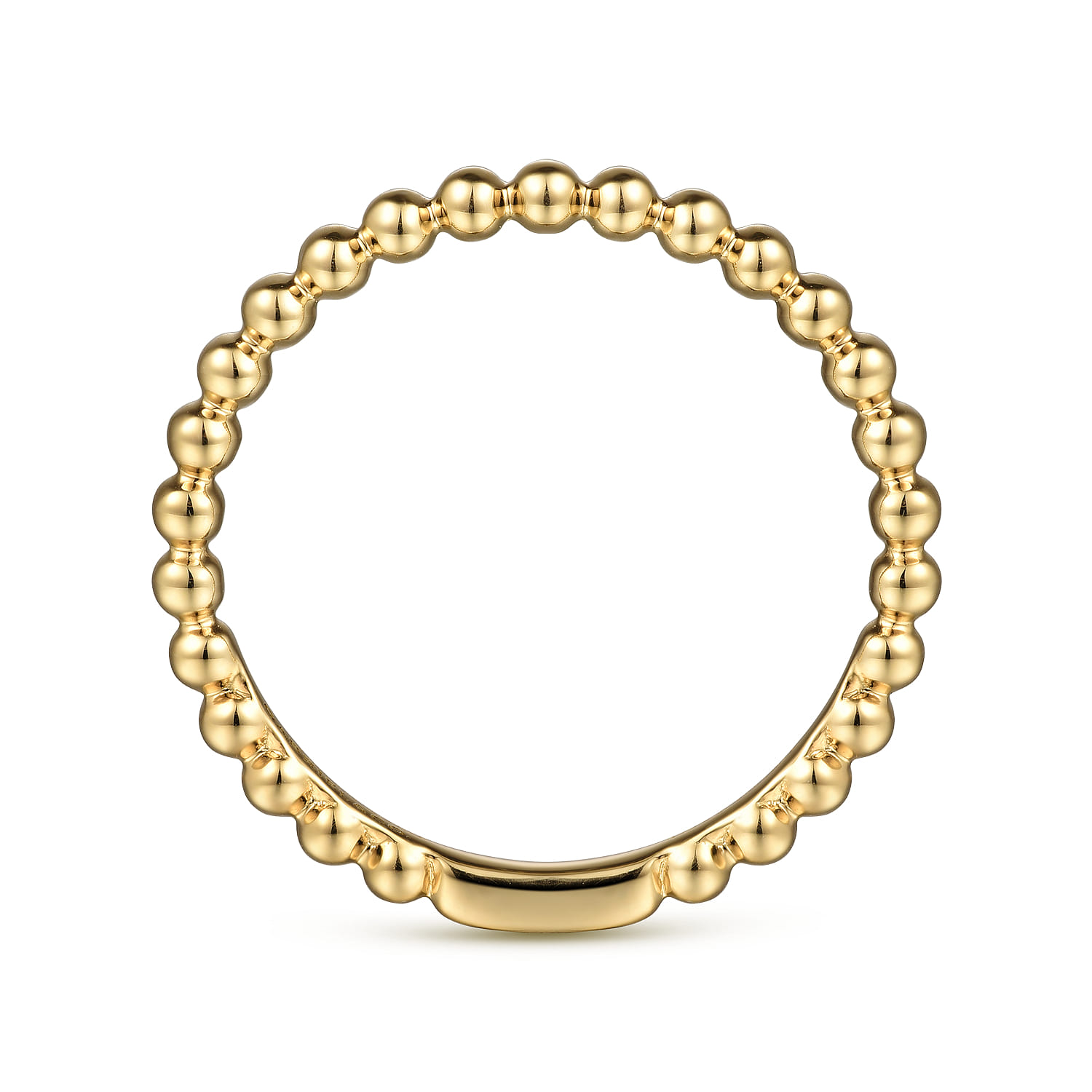 14K Yellow Gold Matching Wedding Band - Shot 2