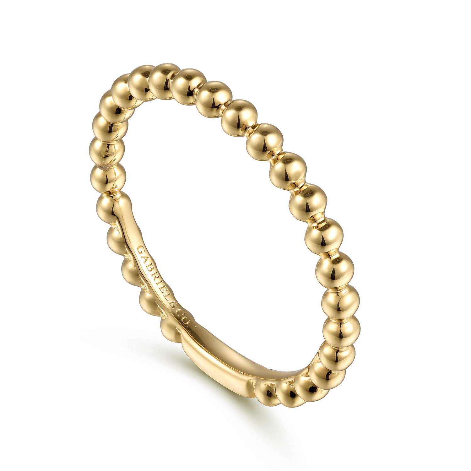 14K Yellow Gold Matching Wedding Band - Shot 3