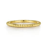 14K Yellow Gold Matching Wedding Band