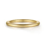 14K Yellow Gold Matching Wedding Band