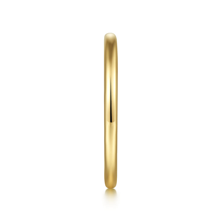 14K Yellow Gold Matching Wedding Band - Shot 5