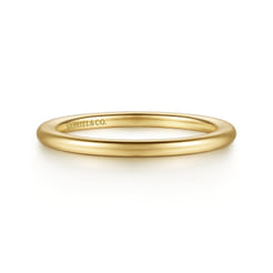 14K Yellow Gold Matching Wedding Band