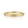 14K Yellow Gold Matching Wedding Band