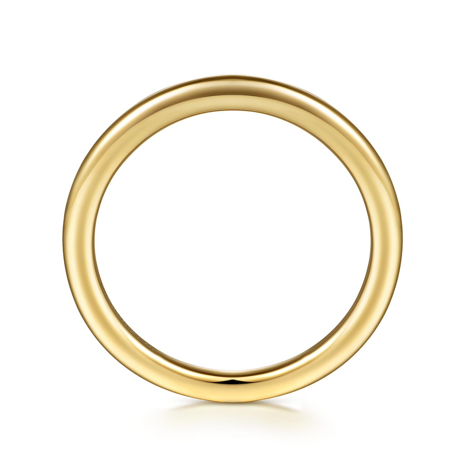 14K Yellow Gold Matching Wedding Band - Shot 2