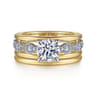 14K Yellow Gold Matching Wedding Band